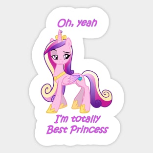 Cadance is Best Princess Sticker